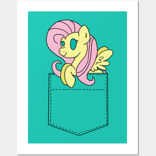 Pocket Fluttershy Posters and Art